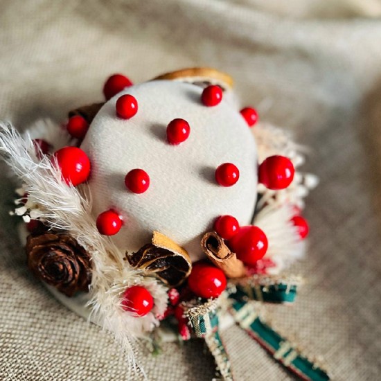 Kokika Çiçekli Şapka Toka